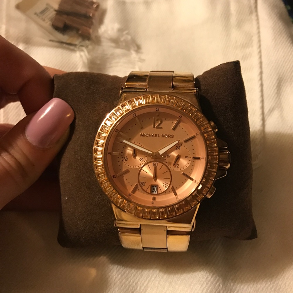 Michael Kors watch rose gold